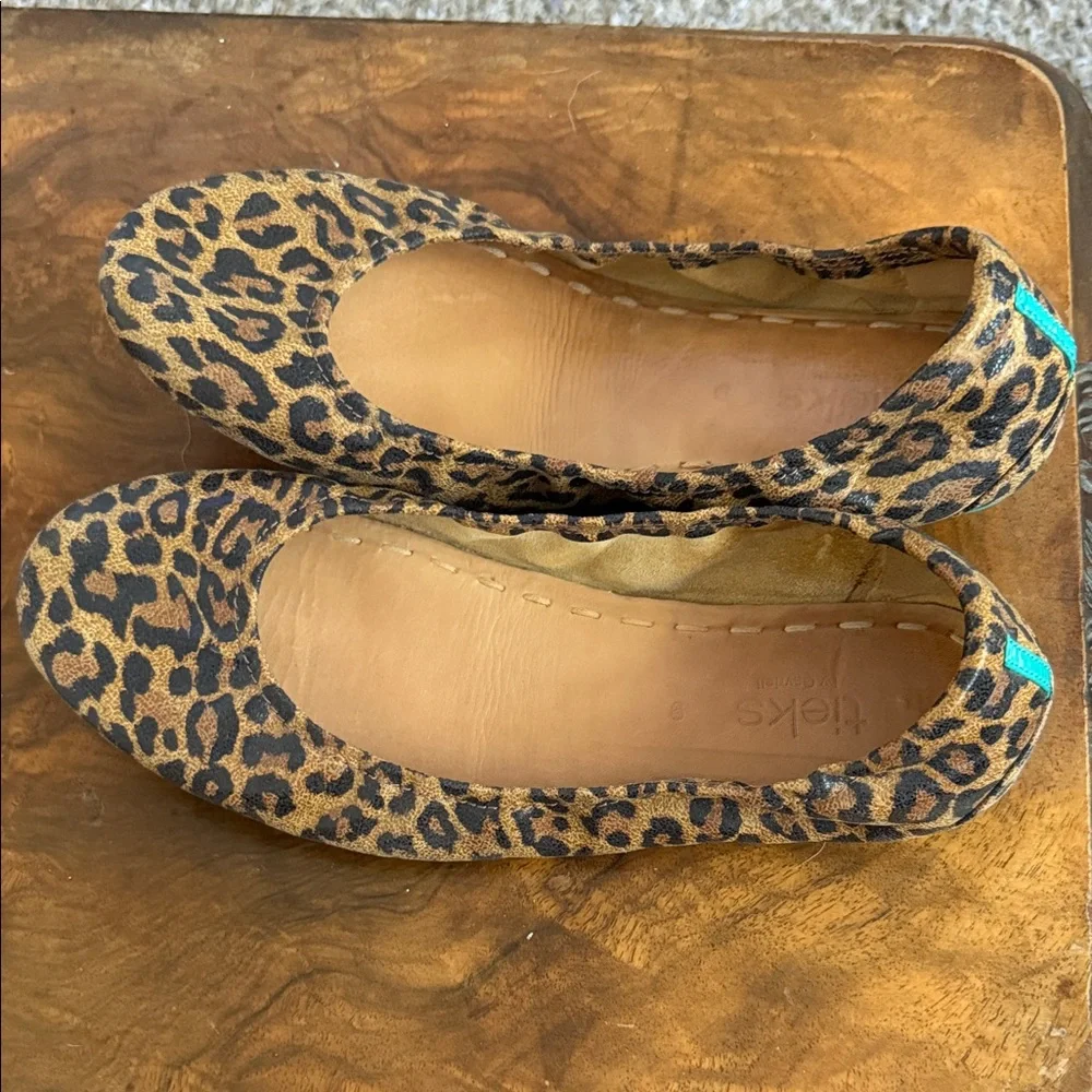 Leopard Print TIEKS Ballet Flats - Picture 4 of 6